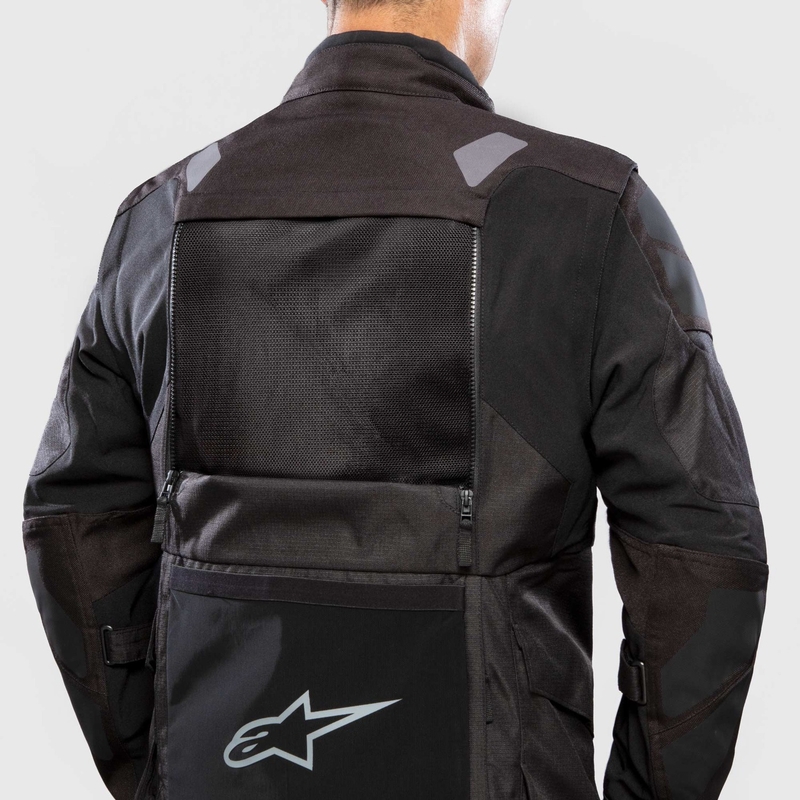 Alpinestars Halo Drystar khaki-beige-fluo κίτρινο μπουφάν μοτοσικλέτας