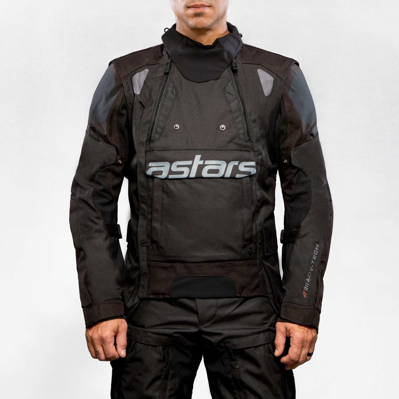 Alpinestars Halo Drystar khaki-beige-fluo κίτρινο μπουφάν μοτοσικλέτας