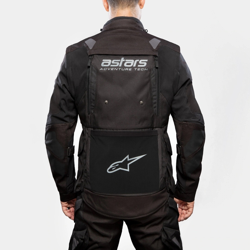 Alpinestars Halo Drystar khaki-beige-fluo κίτρινο μπουφάν μοτοσικλέτας