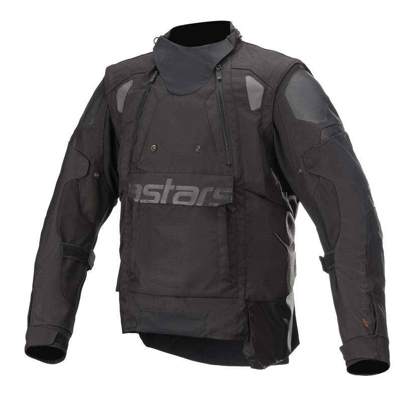 Alpinestars Halo Drystar Μαύρο μπουφάν μοτοσικλέτας