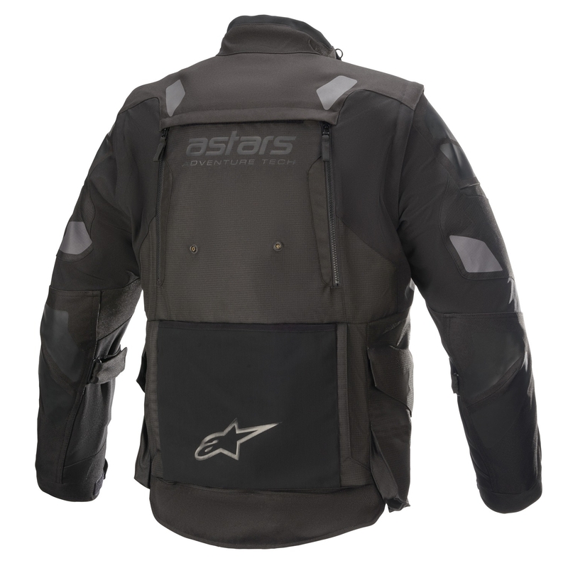 Alpinestars Halo Drystar Μαύρο μπουφάν μοτοσικλέτας