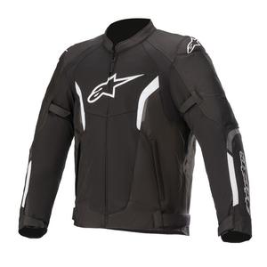 Μπουφάν μοτοσικλέτας Alpinestars AST Air Tech-Air 5 Συμβατό μαύρο και λευκό