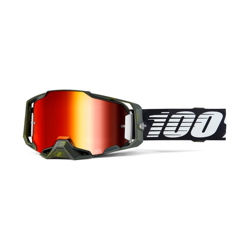 Γυαλιά Motocross 100% - ΗΠΑ ARMEGA Soledad κόκκινο plexi