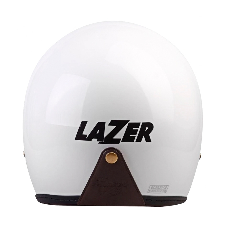 Ανοιχτό κράνος μοτοσικλέτας Lazer Mambo Evo Z-Line λευκό γυαλιστερό
