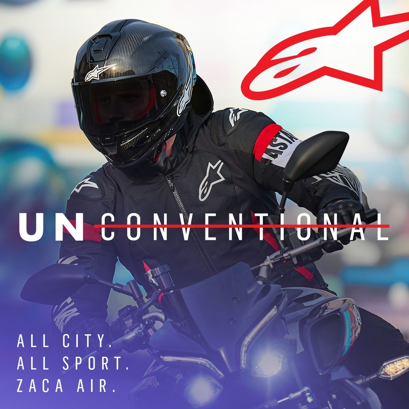 Alpinestars Zaca Air Αδιάβροχο μπουφάν μοτοσικλέτας Μαύρο-λευκό-φλούο κόκκινο