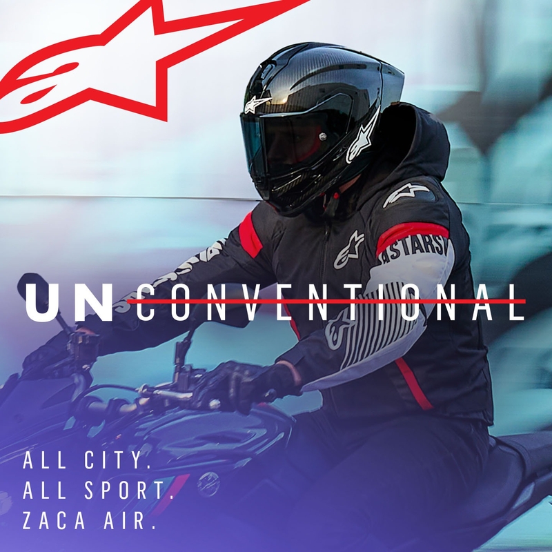 Alpinestars Zaca Air Αδιάβροχο μπουφάν μοτοσικλέτας Μαύρο-λευκό-φλούο κόκκινο