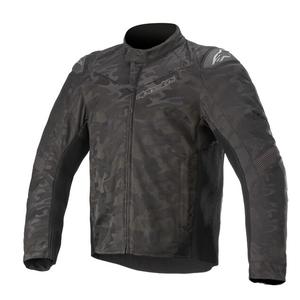 Alpinestars T SP-5 Rideknit Tech-Air 5 Συμβατό μαύρο μπουφάν μοτοσικλέτας Camo