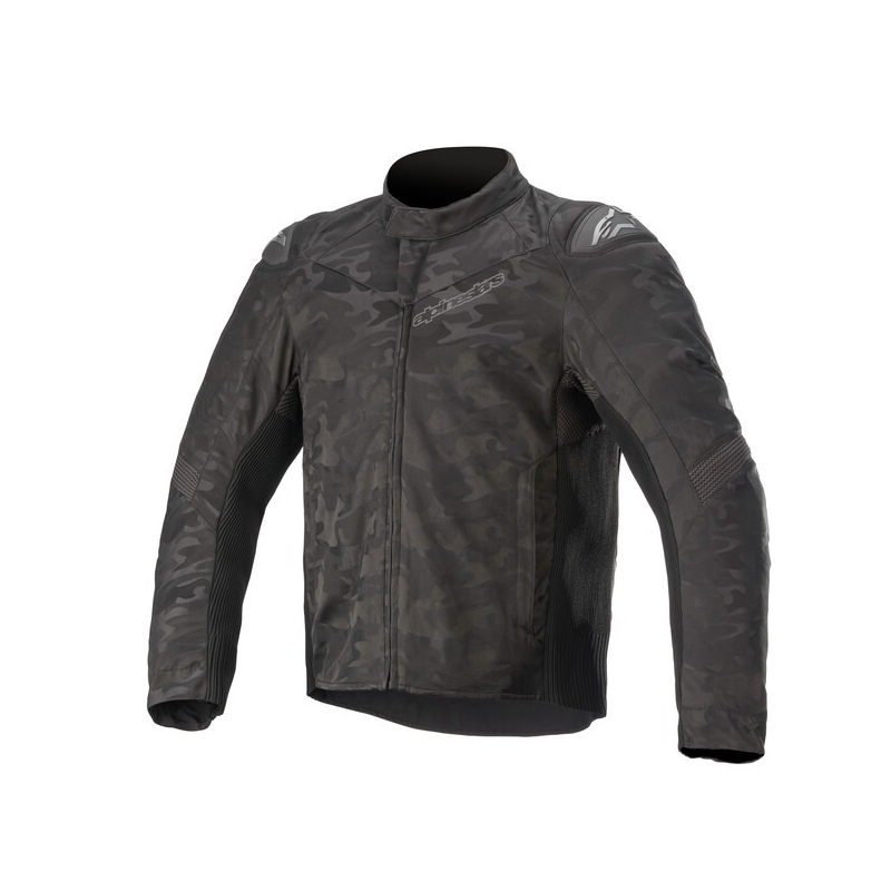 Alpinestars T SP-5 Rideknit Tech-Air 5 Συμβατό μαύρο μπουφάν μοτοσικλέτας Camo