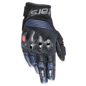 Γάντια μοτοσικλέτας Alpinestars Halo μαύρο και μπλε