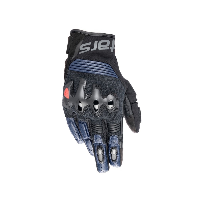 Γάντια μοτοσικλέτας Alpinestars Halo μαύρο και μπλε