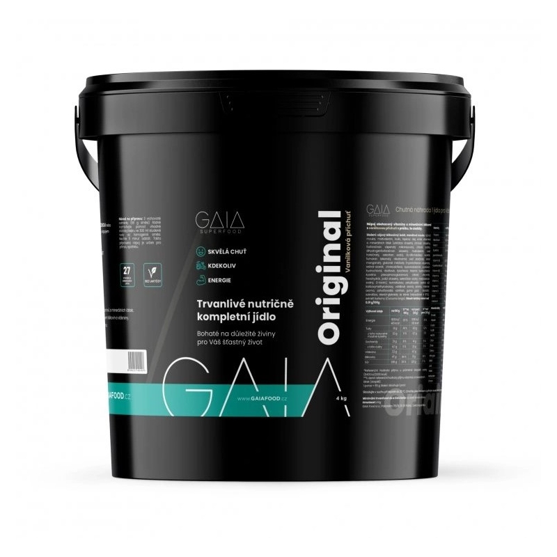 Στιγμιαία τροφή GAIA Original 4 kg βανίλια