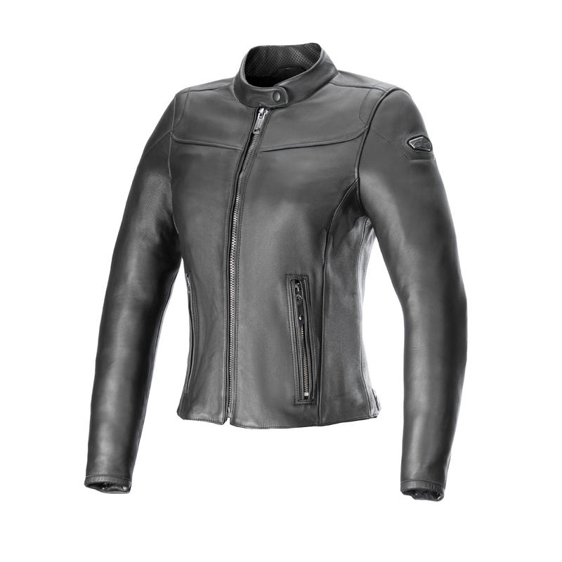 Alpinestars Γυναικείο δερμάτινο μπουφάν μοτοσικλέτας Ory Black