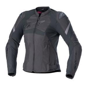 Alpinestars Γυναικείο μπουφάν μοτοσικλέτας Stella T-GP PLUS R 4 Μαύρο-Φλούο Κόκκινο