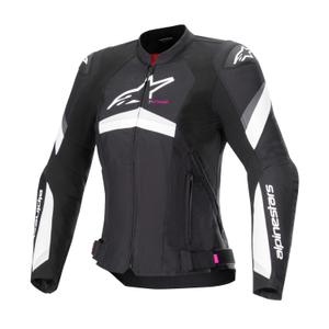 Alpinestars Γυναικείο μπουφάν μοτοσικλέτας Stella T-GP PLUS R 4 Μαύρο και λευκό