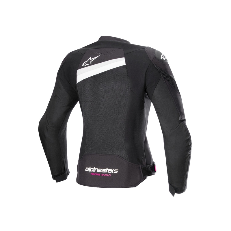 Alpinestars Γυναικείο μπουφάν μοτοσικλέτας Stella T-GP Plus R 4 Airflow Μαύρο και Λευκό