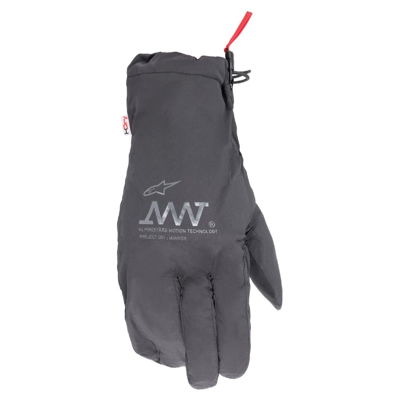 Γάντια μοτοσικλέτας Alpinestars AMT-10 AIR HDRY μαύρο-σκούρο γκρι