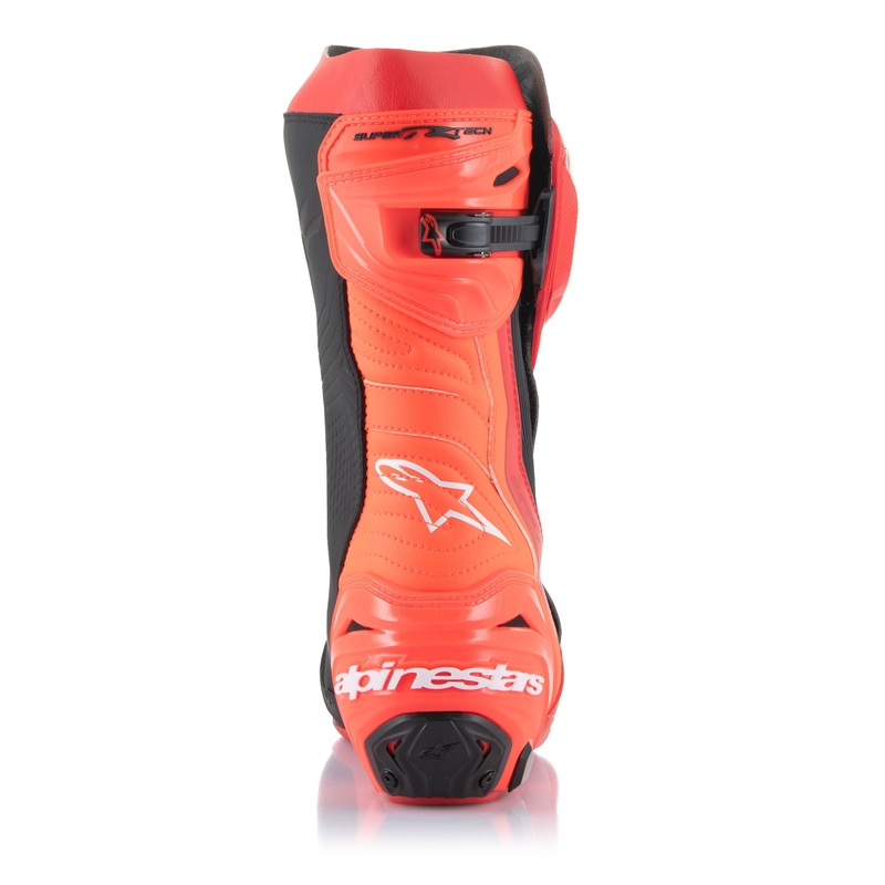 Alpinestars Supertech R fluo red μπότες μοτοσικλέτας