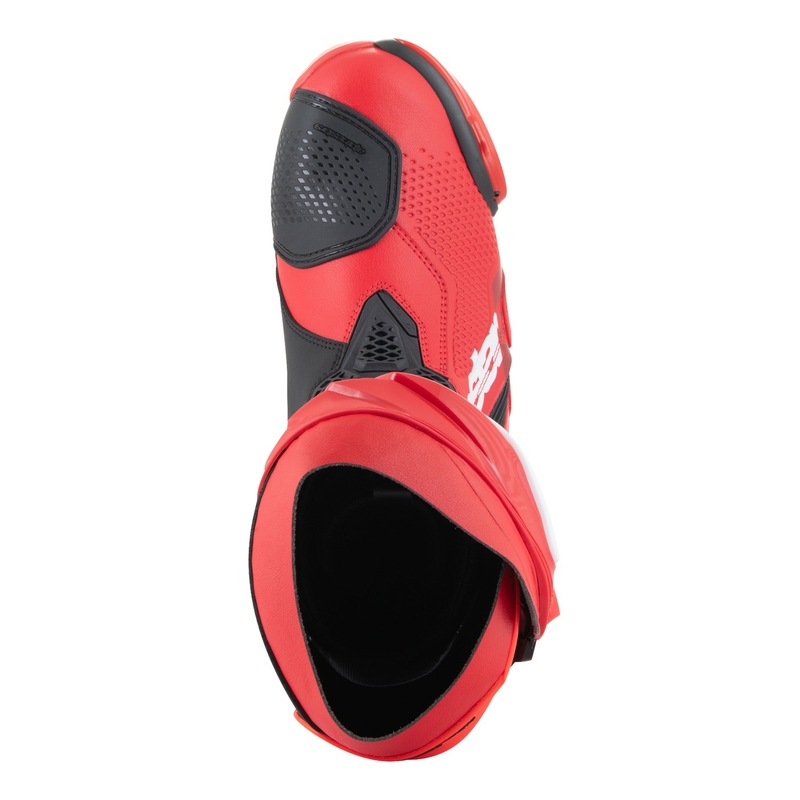 Alpinestars Supertech R fluo red μπότες μοτοσικλέτας