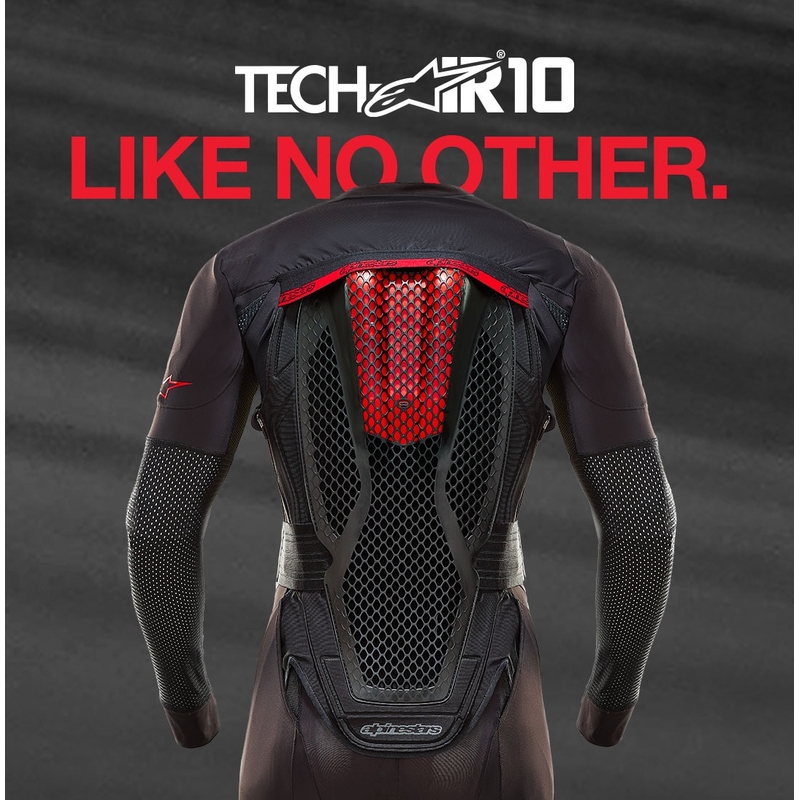 Σύστημα αερόσακου Alpinestars TECH-AIR®10 μαύρο-κόκκινο-γκρι