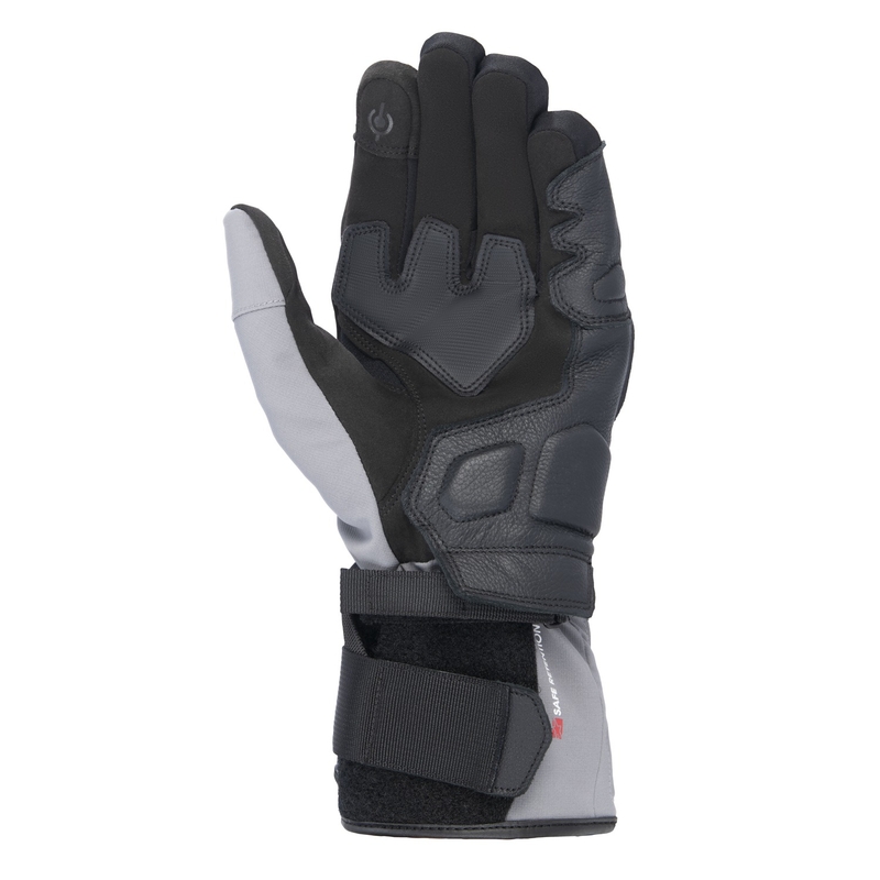 Γάντια μοτοσικλέτας Alpinestars TOURER W-7 2 DRYSTAR μαύρο-σκούρο γκρι