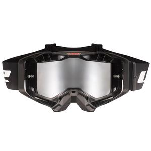 Γυαλιά motocross LS2 Aura PRO μαύρο ιρίδιο plexi