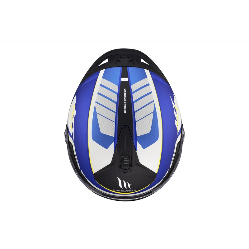 MT Cosmo SV Cruiser ανοιχτό κράνος ματ μπλε-μαύρο-γκρι