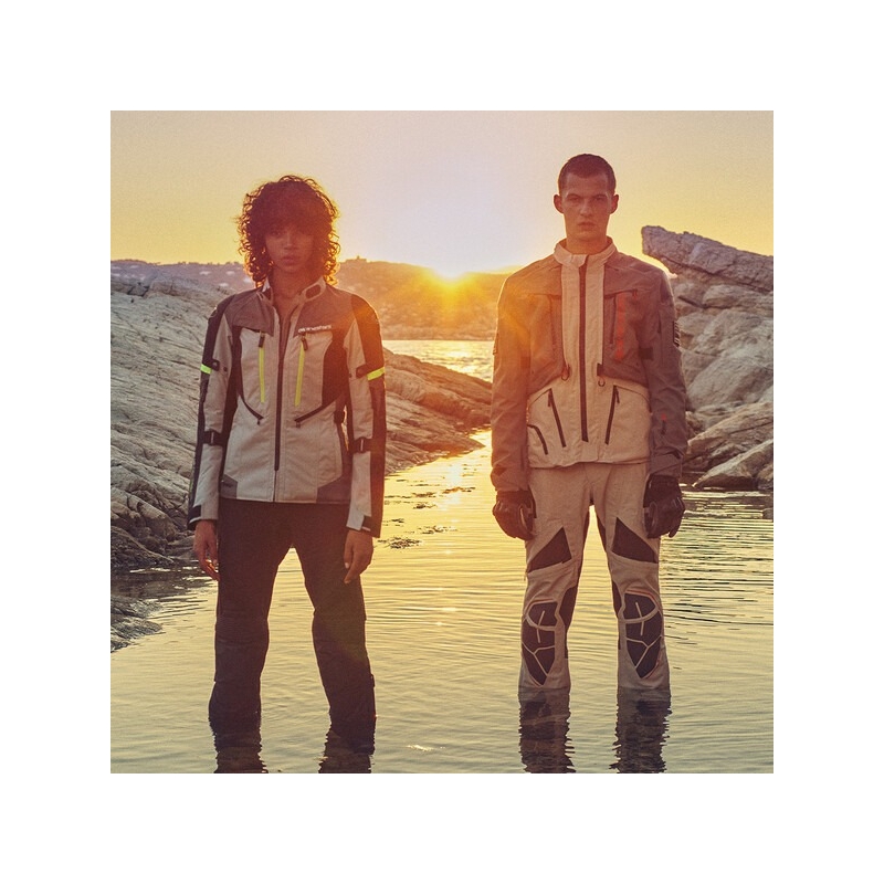 Alpinestars AMT-10R DRYSTAR XF παντελόνι μοτοσικλέτας άμμος-μαύρο-πορτοκαλί