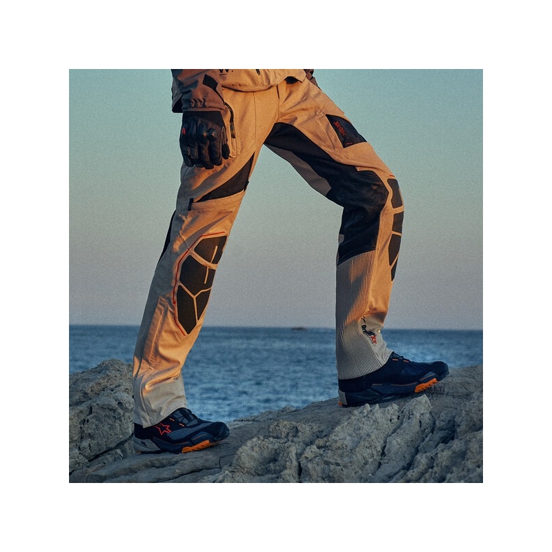 Alpinestars AMT-10R DRYSTAR XF παντελόνι μοτοσικλέτας άμμος-μαύρο-πορτοκαλί