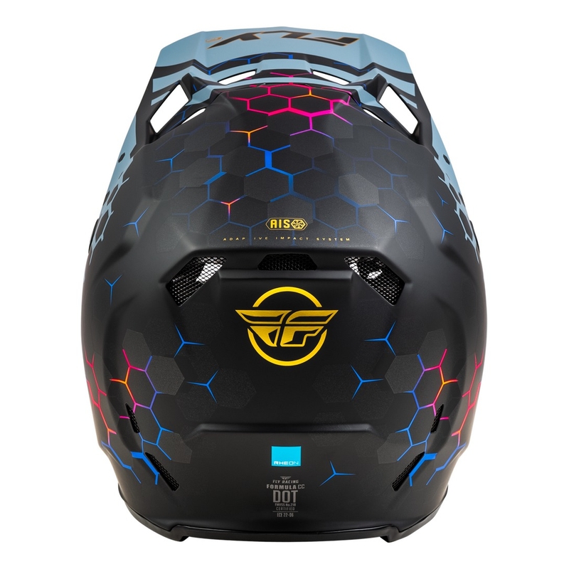 Κράνος Motocross FLY Racing Formula CC Tektonic μαύρο-γκρι