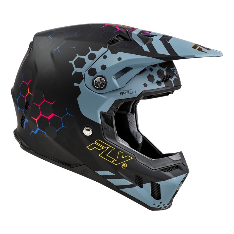 Κράνος Motocross FLY Racing Formula CC Tektonic μαύρο-γκρι