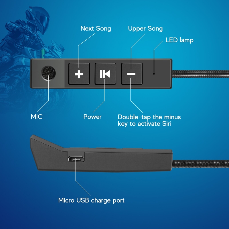 Ακουστικά Bluetooth MaxTo BT11 900 Ah