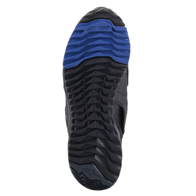 Alpinestars RT-8 GORE-TEX μαύρες και μπλε μπότες μοτοσικλέτας