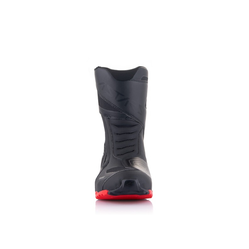 Alpinestars RT-7 DRYSTAR μαύρες και κόκκινες μπότες μοτοσικλέτας