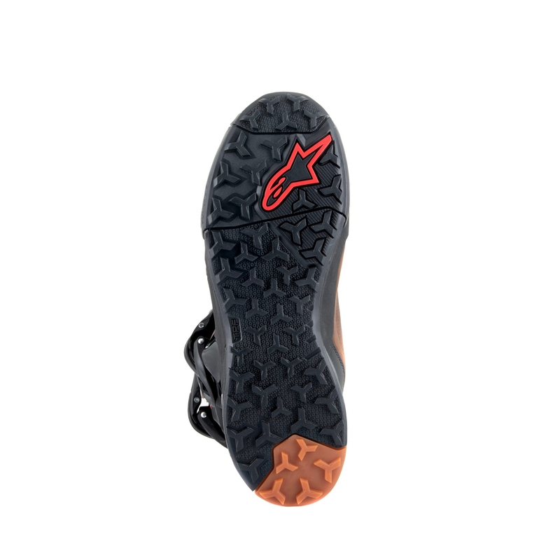 Alpinestars XT-8 GORE-TEX μαύρες και καφέ μπότες μοτοσικλέτας