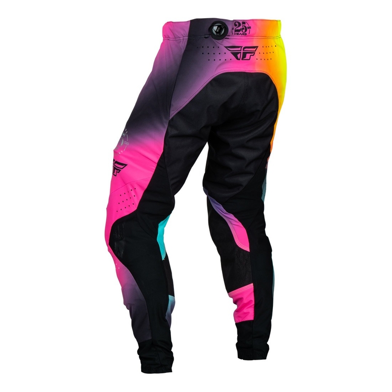 Παντελόνι Motocross FLY Racing Lite Le Legacy ροζ-μπλε-μαύρο