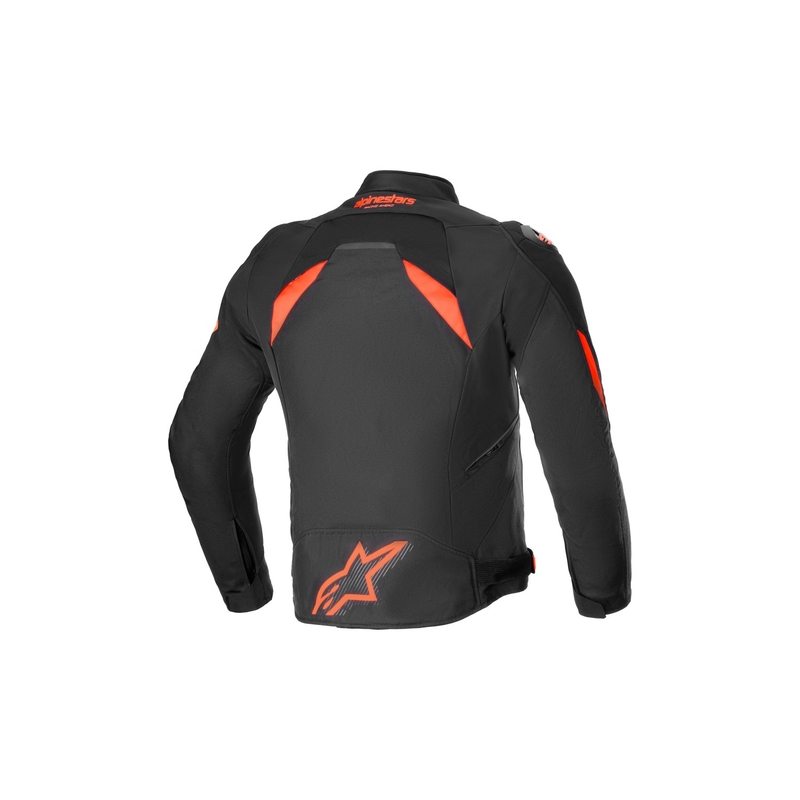 Alpinestars T-GP R 3 DRYSTAR μαύρο-φλούο κόκκινο-λευκό μπουφάν μοτοσικλέτας