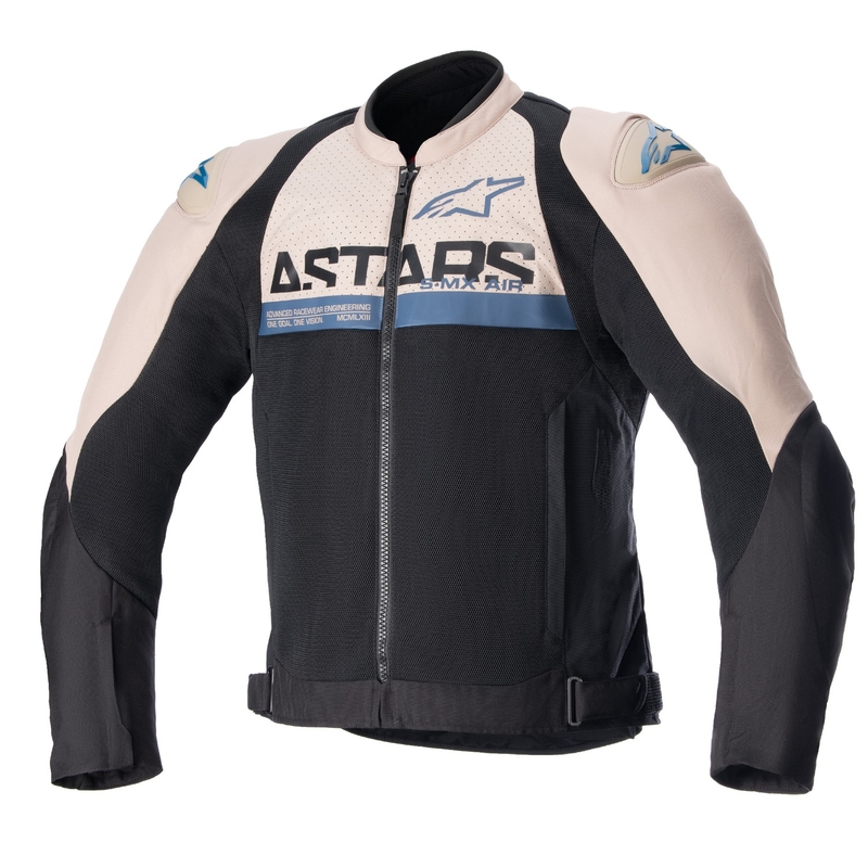 Alpinestars SMX Air ανοιχτό καφέ-μαύρο-μπλε μπουφάν μοτοσικλέτας