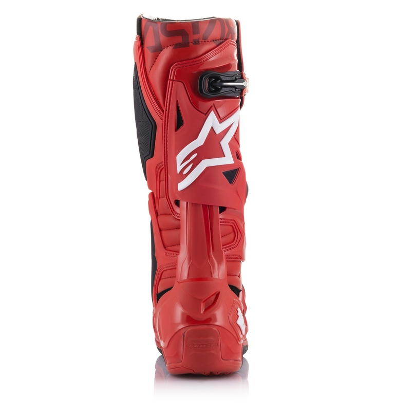 Alpinestars Tech 10 μπότες μοτοσικλέτας κόκκινες