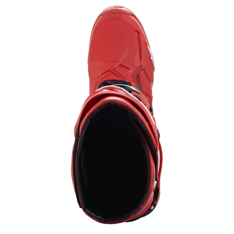 Alpinestars Tech 10 μπότες μοτοσικλέτας κόκκινες