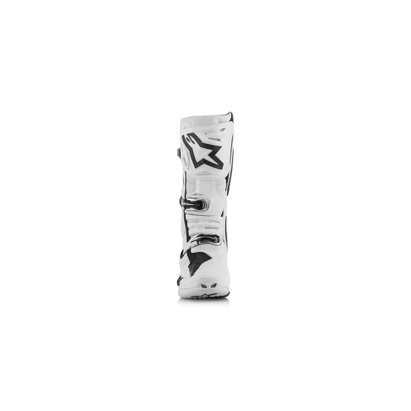 Alpinestars Tech 10 Supervented μπότες μοτοσικλέτας διάτρητες λευκές