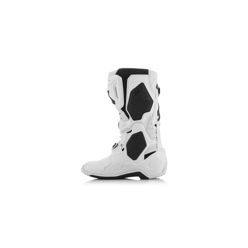 Alpinestars Tech 10 Supervented μπότες μοτοσικλέτας διάτρητες λευκές