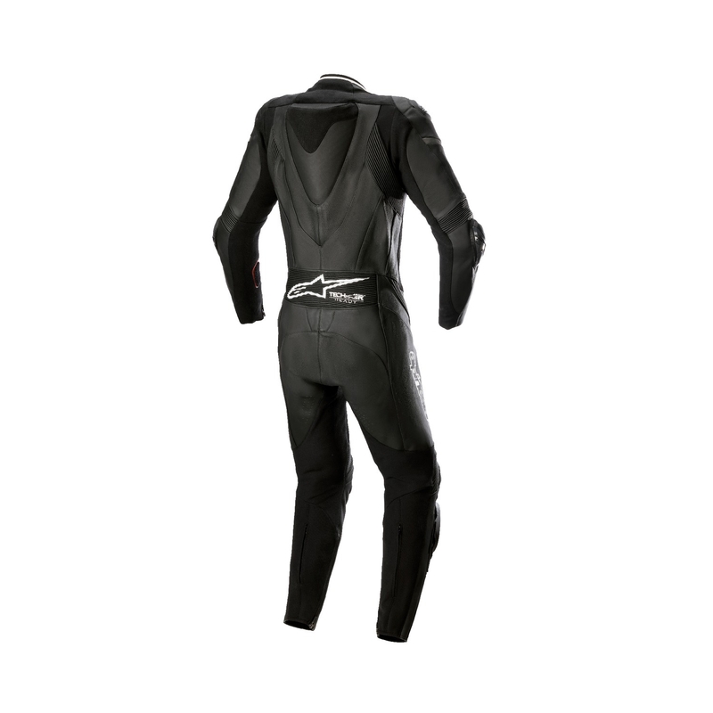 Alpinestars Γυναικεία μονοκόμματη δερμάτινη φόρμα μοτοσικλέτας Alpinestars STELLA GP PLUS 2 Μαύρο-λευκό-μεταλλικό γκρι