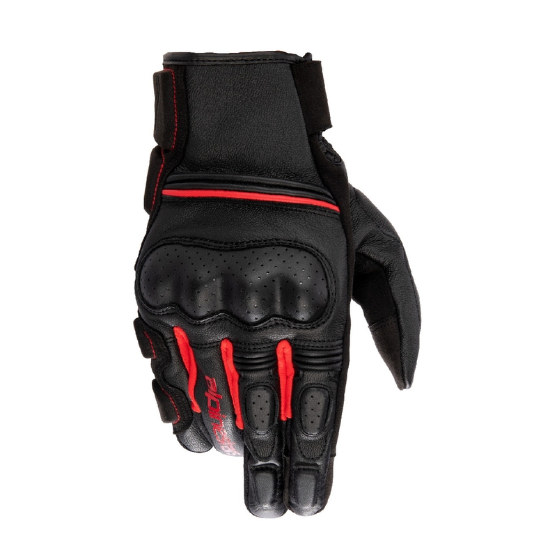 Γάντια μοτοσικλέτας Alpinestars Phenom μαύρα και κόκκινα