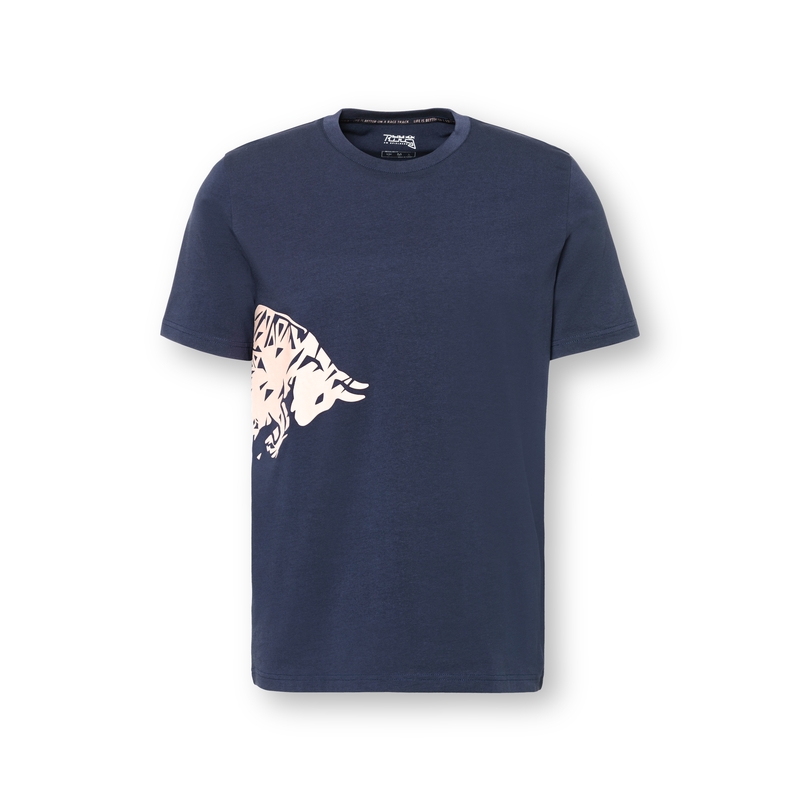 T-shirt Red Bull Ring Adrenaline μπλε και λευκό