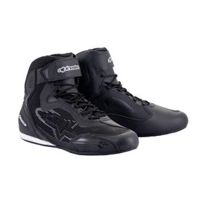 Alpinestars Faster-3 Rideknit μαύρες και γκρι μπότες μοτοσικλέτας
