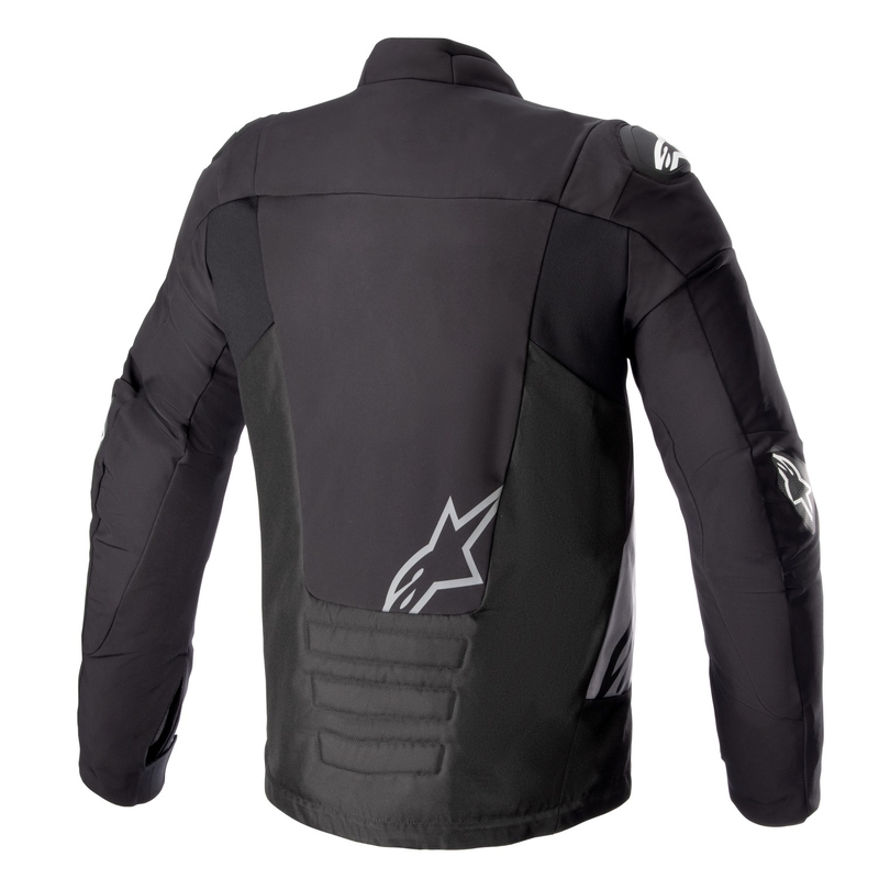Αδιάβροχο μπουφάν μοτοσικλέτας Alpinestars SMX Μαύρο-Σκούρο Γκρι