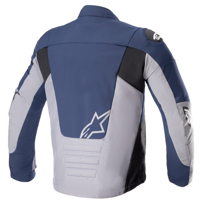 Alpinestars SMX Αδιάβροχο μπουφάν μοτοσικλέτας μπλε-γκρι