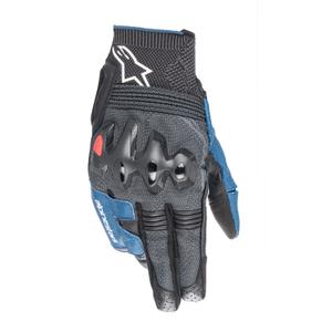 Alpinestars Morph Sport Γάντια μοτοσικλέτας Μαύρο-Γκρι-Μπλε-Κόκκινο