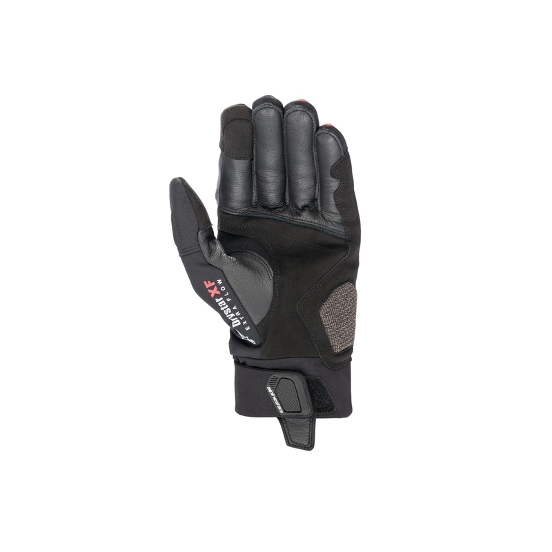 Alpinestars Hyde XT Drystar Μαύρα και κόκκινα γάντια μοτοσικλέτας