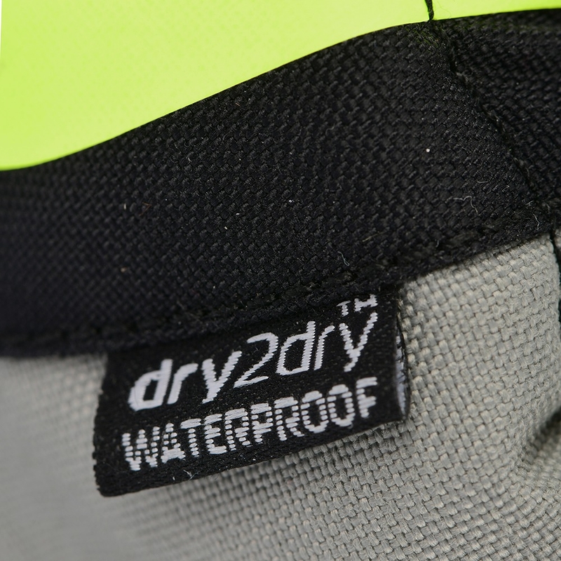 Γάντια μοτοσικλέτας Oxford Montreal 4.0 DRY2DRY™ μαύρο-γκρι-φλούο κίτρινο